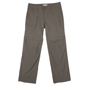 Gander Mountain Guide Series Women Convertible Hiking Pants Zip Off Gray Size 10